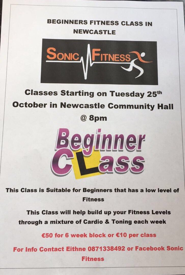 sonicfitness2's tweet photo. NEW Beginners Fitness class starts tonight In Newcastle.....
If you haven't booked in yet just pop me a text 0871338492 https://t.co/H0tqMsPtOC