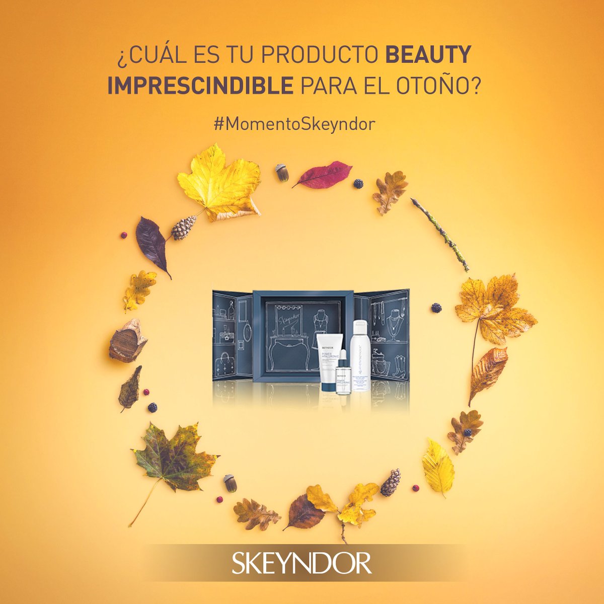 skeyndor's tweet photo. ¡Estamos de #concurso! Responde a la pregunta con el hashtag #MomentoSkeyndor y entra en el sorteo de 5 cofres Power Hyaluronic 👏👏 https://t.co/mhiL9dCLE1