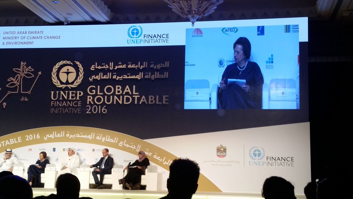 RFIFoundation's tweet photo. Dr. Zeti: There is no disconnect between Islamic finance and sustainable economic development #responsiblefinance #GRT2016 https://t.co/kmXjUvHH52
