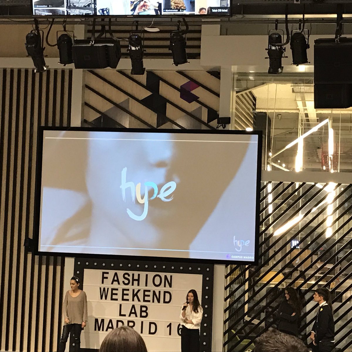 teamlabs's tweet photo. ¡Enhorabuena a Laura Moreno del grado #LEINN y equipo por el 2º premio en #FWLABMAD16 con el proyecto de #moda #Hype! https://t.co/KQ3TgrnJAw