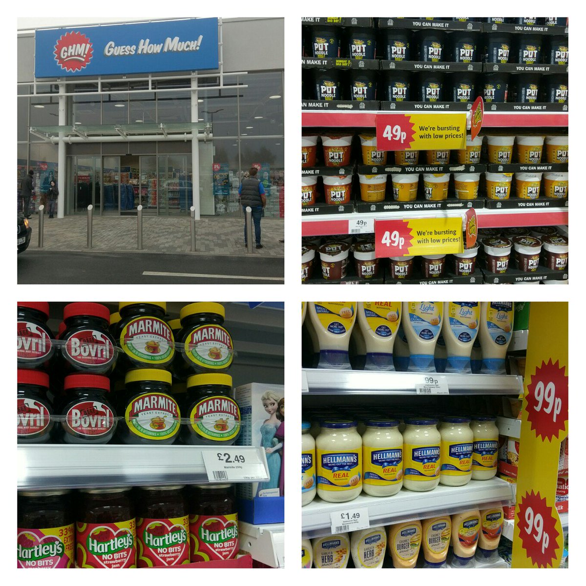 No issues with Marmite, Pot Noodles &amp; Hellmans supply here at our 5th GHM! in Doncaster grand opening at 10am