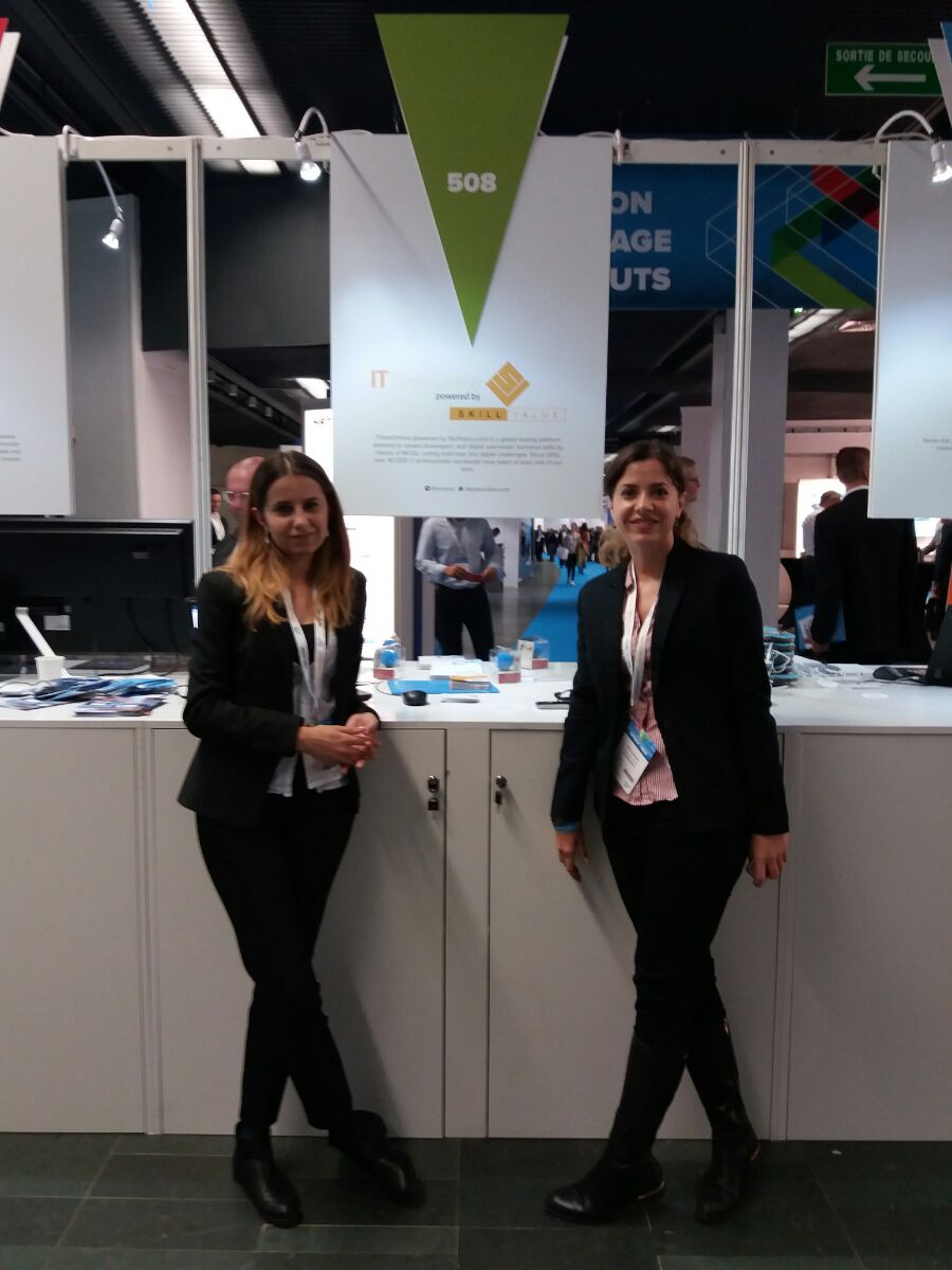 Test01Coder's tweet image. We're in Paris, at the @HRTechWorld Congress, presenting our two platforms: @Test01Coder & @ITtests. Let's meet! #hrtech #HRTechWorld