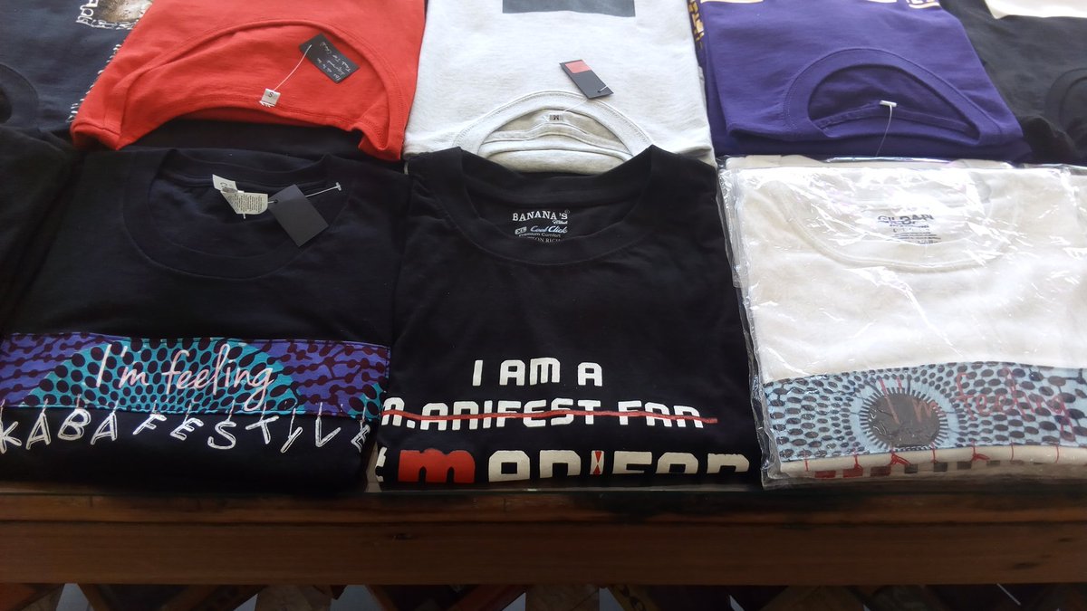 manifestive's tweet photo. Get your "I'm feeling kabafestive" &amp; "I am a manifan" tees from @LOKKO08GH Store in Osu (Accra) about 100m from the Kingdom bookstore. https://t.co/chw85KFsWA