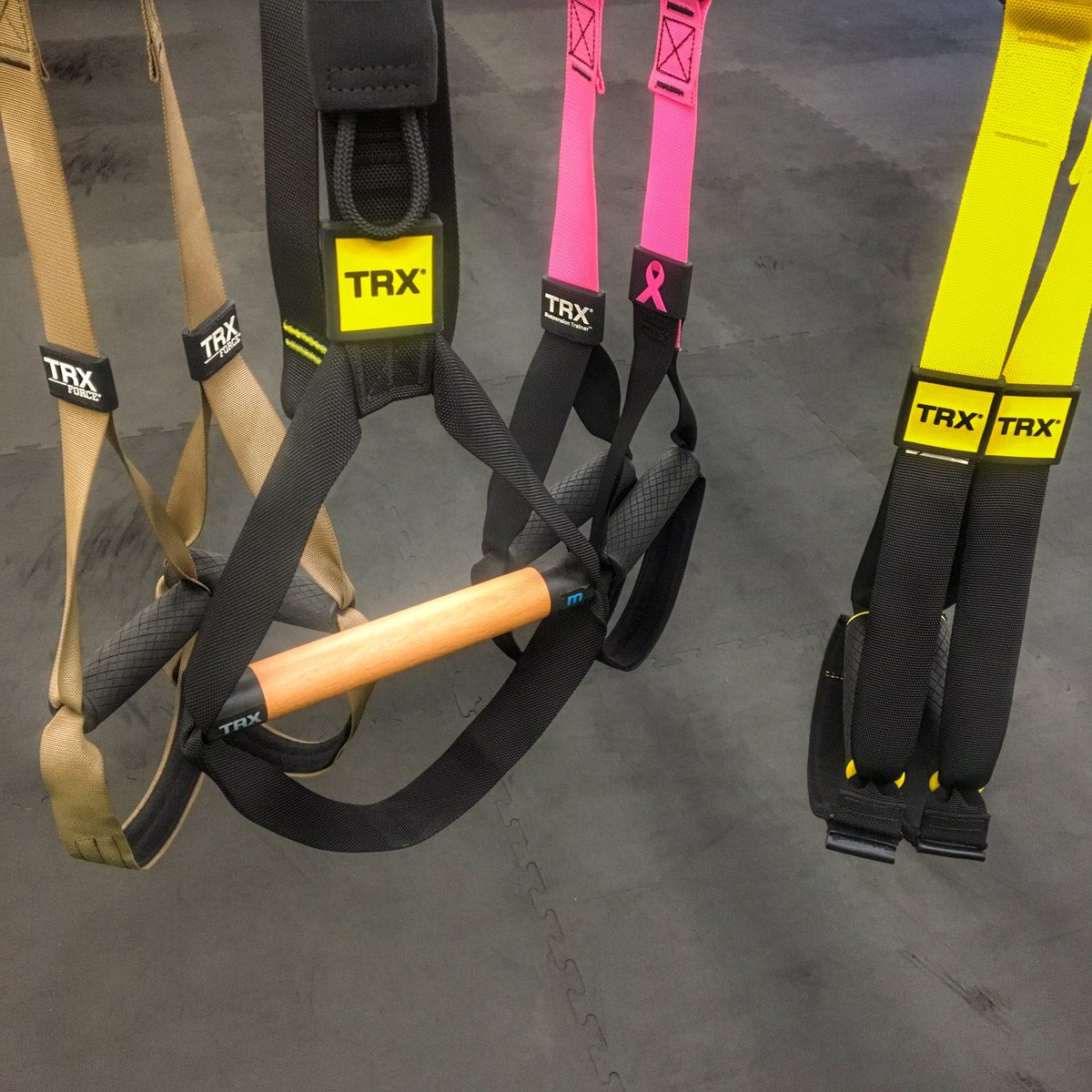 S3_Fitness's tweet photo. The gang's all here! Come on over and play! @TRXtraining #trx #trxchester #trxforce #pinktrx #trxduo #duotrainer #mastertrainer https://t.co/Lu7WaTYN2X