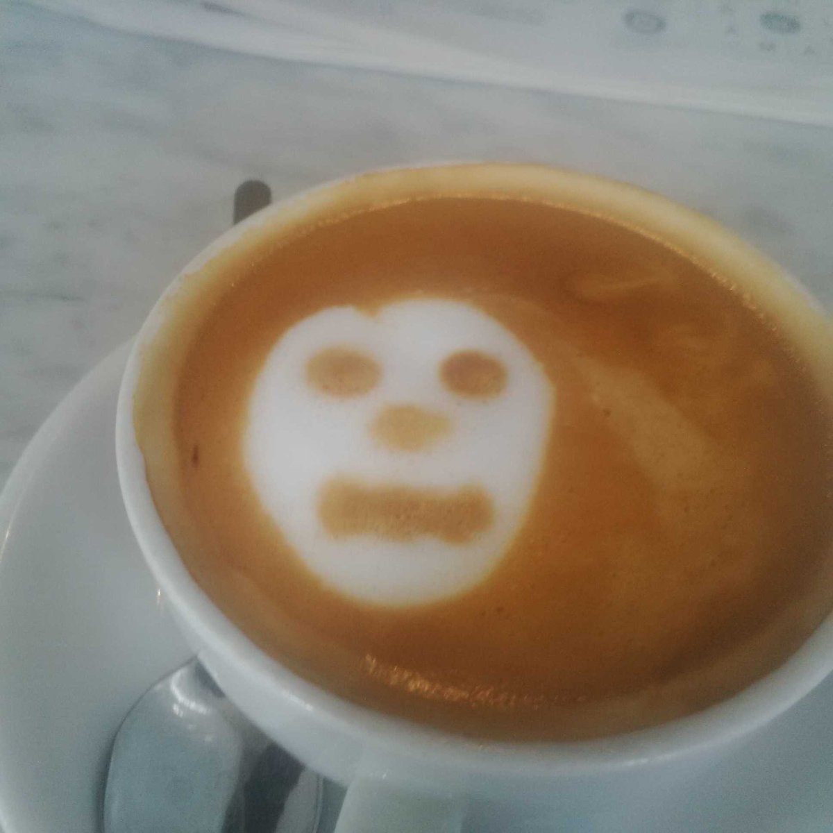 The ghoulish theme continues! Eat your heart out Starbucks!