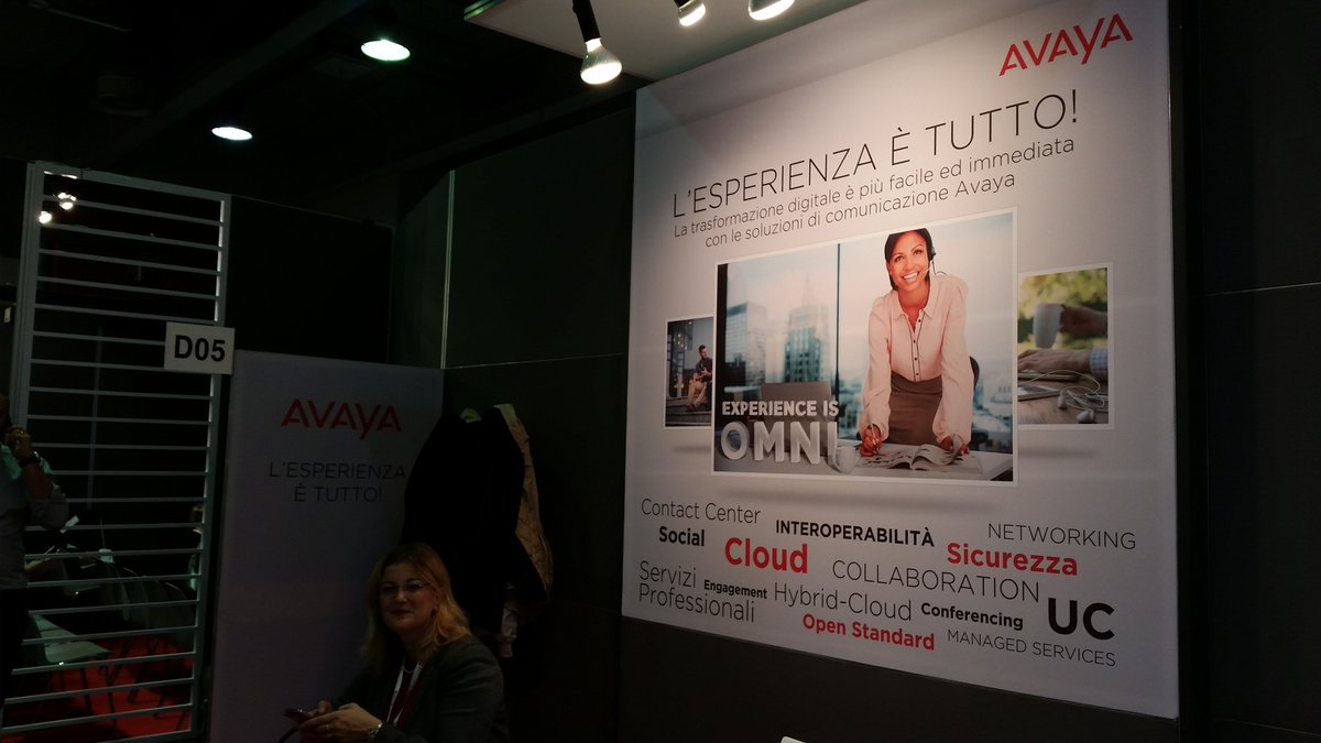 Avaya_IT's tweet photo. Oggi a #Smau2016 Silvana Suriano #Avaya h11.30 tavola rotonda #SmartCommunities #UC #CLOUD https://t.co/SLAjj8JM3a