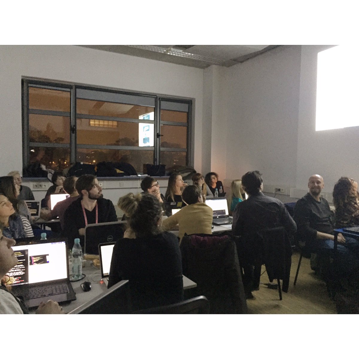 the_awwwesomes's tweet image. This how we rock during #codeweekPL!!! 🎉 #codeweek2016 @codeweekEU #coding #codeweekEU #html #css #workshops #code #frontenddev