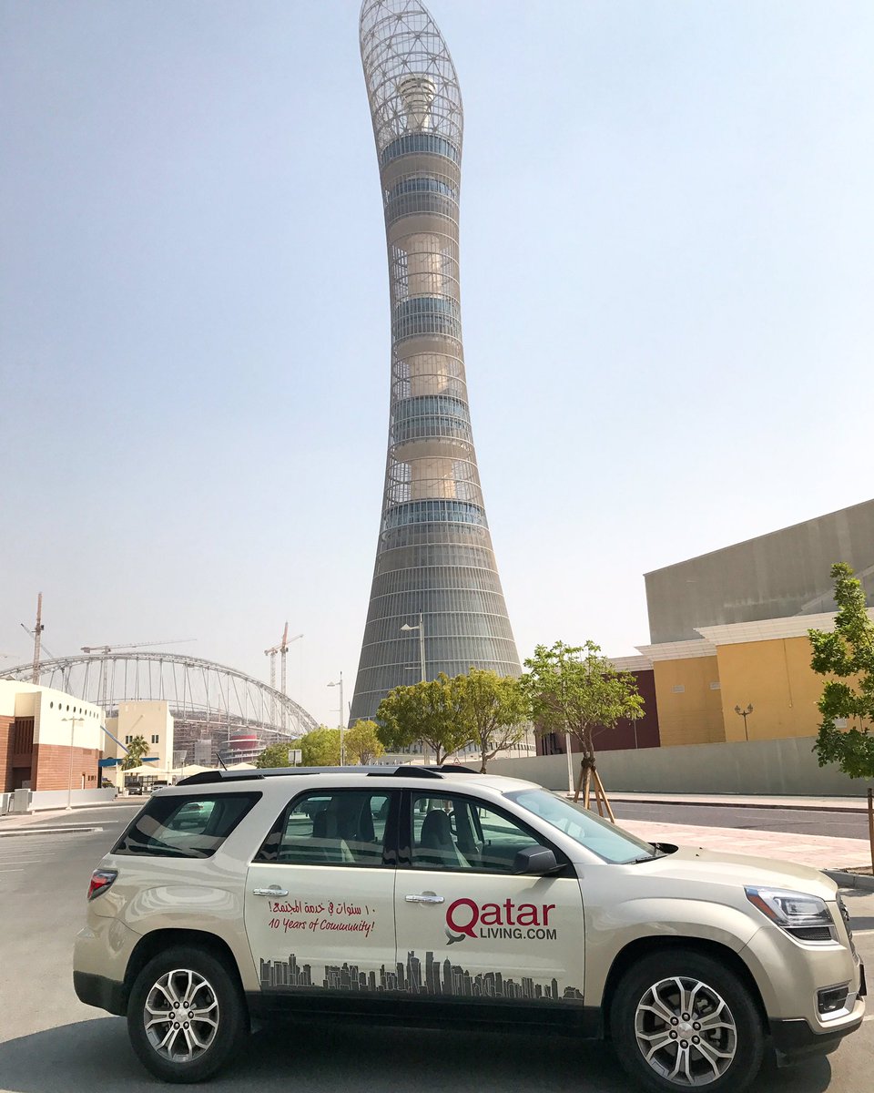 qatarliving's tweet photo. Spot the QL truck around town and win a GMC Acadia for the weekend. All you need to do is mention @gmcqatar1 & use #QLAcadia if you spot it. https://t.co/lluCfBapmL
