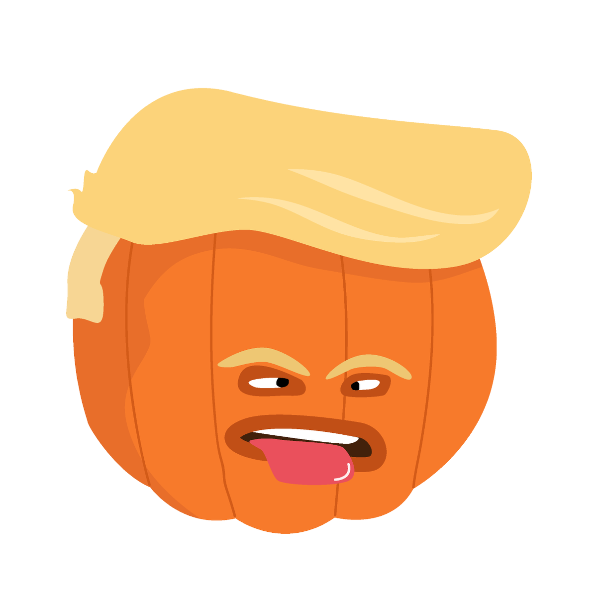 jackfinn__'s tweet photo. @MONAKatOILS Almost as scary as the man himself #DonaldTrumpkin https://t.co/52Le01T1XD