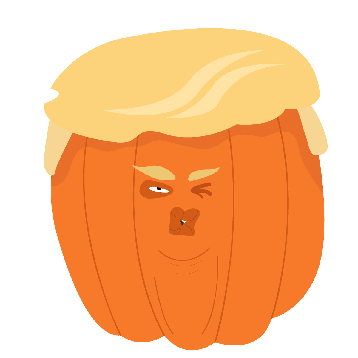 jackfinn__'s tweet photo. @MONAKatOILS Almost as scary as the man himself #DonaldTrumpkin https://t.co/52Le01T1XD