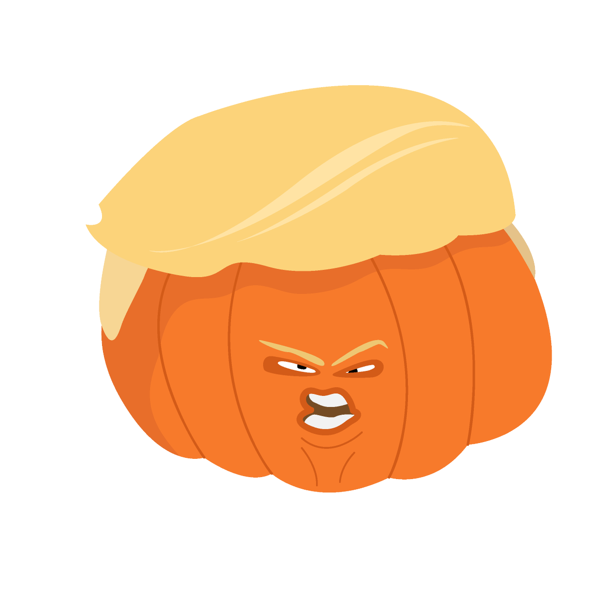 jackfinn__'s tweet photo. @MONAKatOILS Almost as scary as the man himself #DonaldTrumpkin https://t.co/52Le01T1XD
