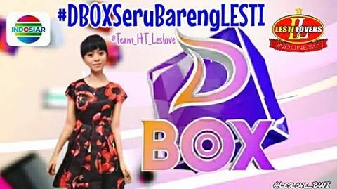 Pantengin terus @IndosiarID nya ya,,!!
Selamat sore buat kesayangan de2 Lestilovers,,😚😚😚
#DBOXSeruBarengLESTI