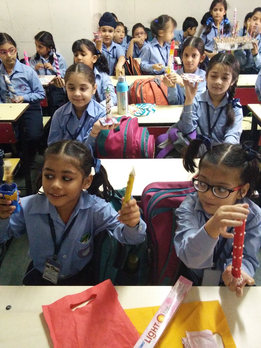 St. Peter's Convent on Twitter "diwali Candle Decoration Competition was organised for the