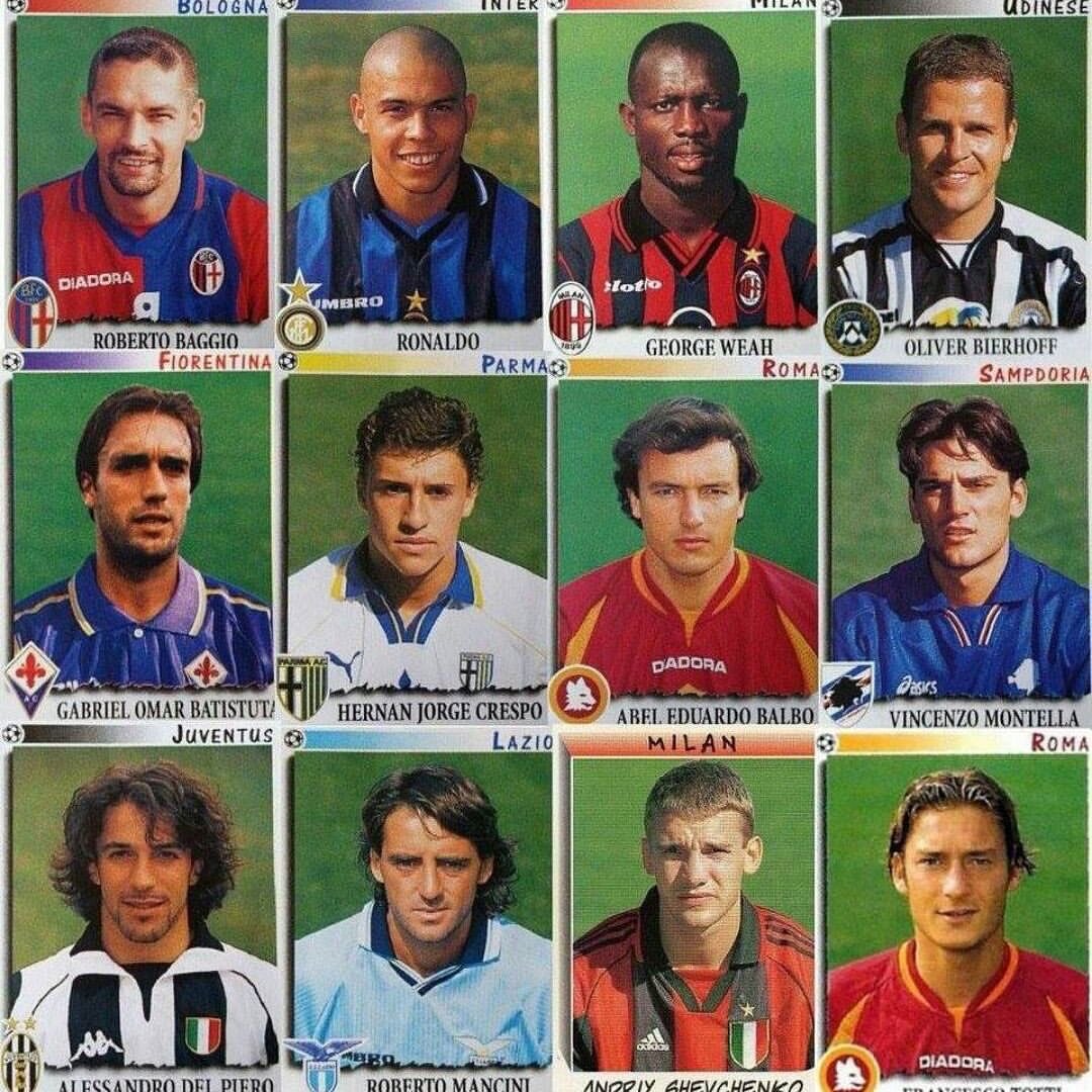 SerieA_Lawas's tweet photo. Tak sedikit yg kangen dengan aksi mereka dilapangan.
Para Legenda kami Serie A Lawas. https://t.co/EN3aQTuJqE