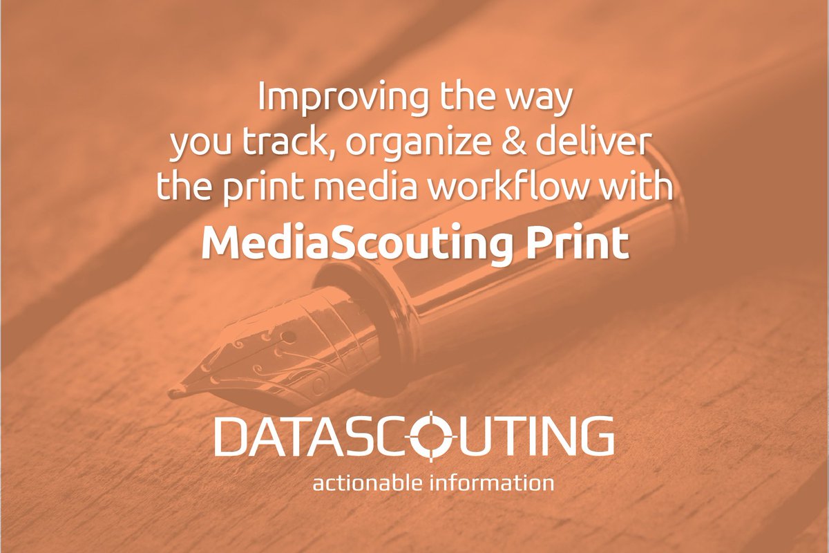 soka1605's tweet photo. What’s the best #MediaMonitoring #software? Have you tried @DataScouting #MediaScouting for #print #radio #TV? https://t.co/Q0PMEXxTbo https://t.co/taJeYOTItQ
