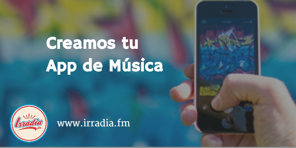 Irradia_fm's tweet photo. Necesitas una APP para tu emisora o grupo de música? Escríbenos! Prepara tu campaña de NAVIDAD desde ya. https://t.co/1FOiqNaDHV