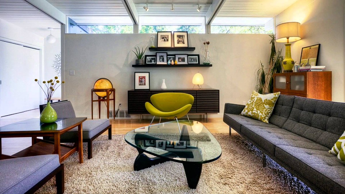 interiorinspiration #interiors #interiordesign #midcentury, image size:1200x675