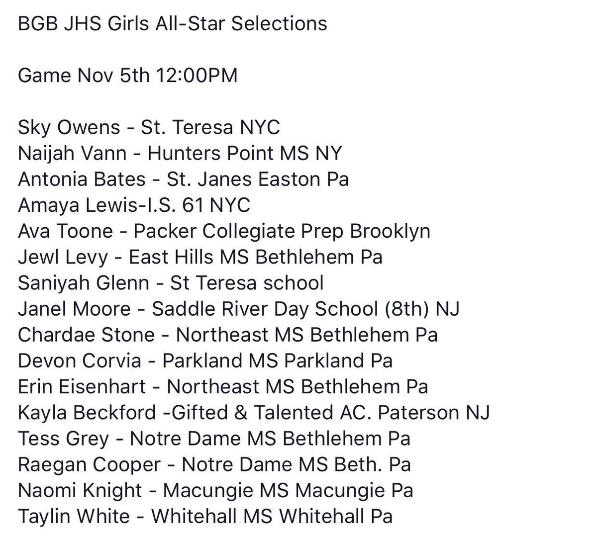 bigbeck1973's tweet photo. Congrats '22 Kayla Beckford on her BGB ALL-STAR invite #grind #mor2come @MikeFlynn826 @ASGR1995 @KeilMoorePSB @GthingBBall @ProspectsNation https://t.co/YgpnDX8aLC