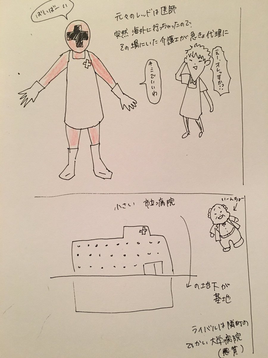 こんな戦隊モノの設定考えたんだけど、誰か漫画にしてください 