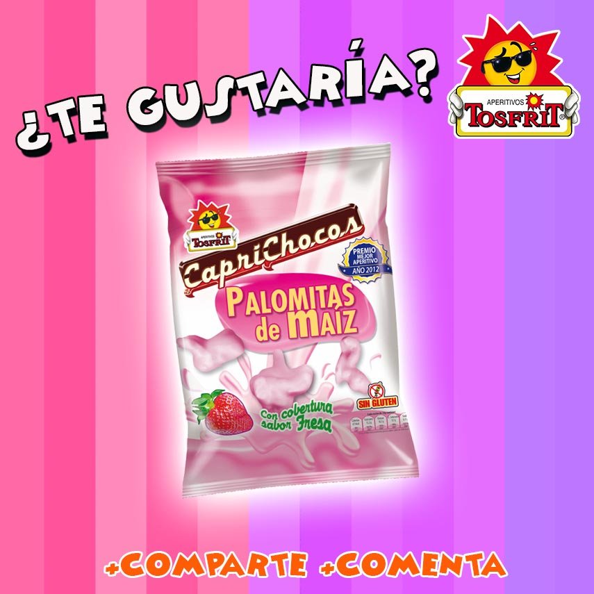 TosfritOficial's tweet photo. ¿Quieres un lote de Caprichocos de fresa? Haz RT, síguenos, comenta con el hashtag #CaprichocosFresa y entre todos sortearemos el lote 😉 https://t.co/kaqdLwi5fJ