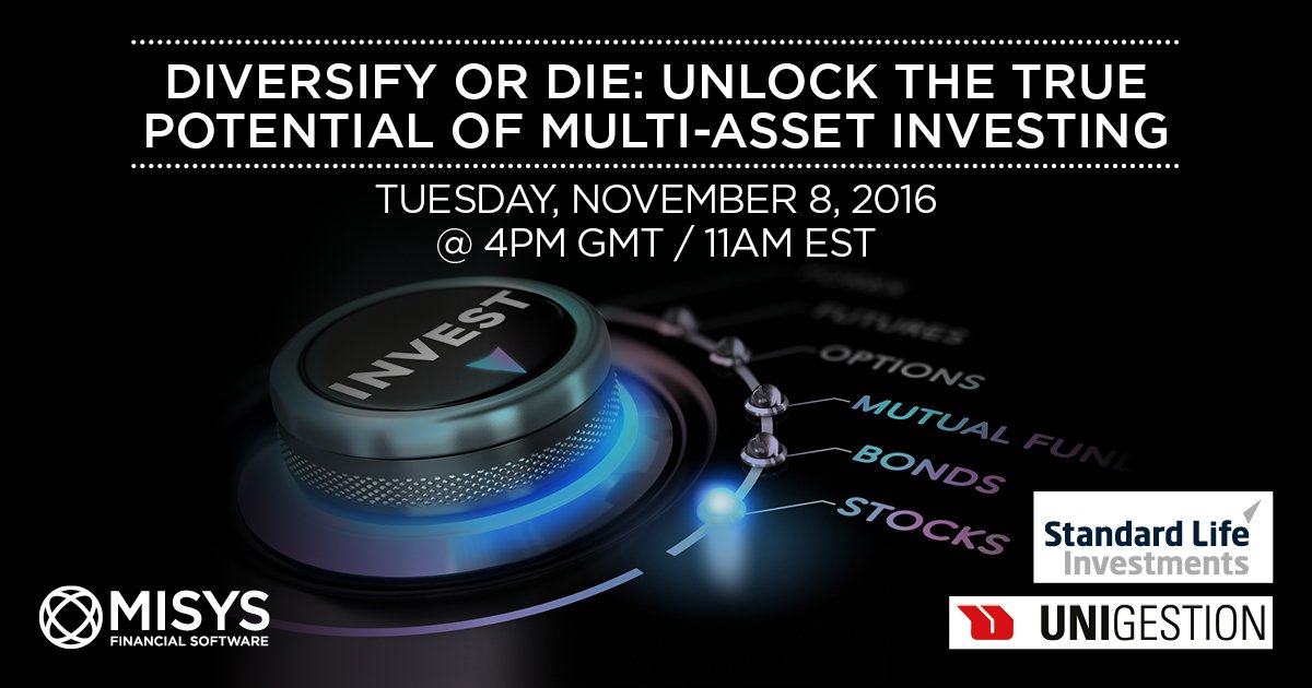 Join <a href="/SLI_Global/">Standard Life Investments</a> &amp; <a href="/unigestion/">Unigestion</a> to discuss how to unlock the potential of multi-asset investing #BuySide ow.ly/BOG9305p4eR #InvestTech