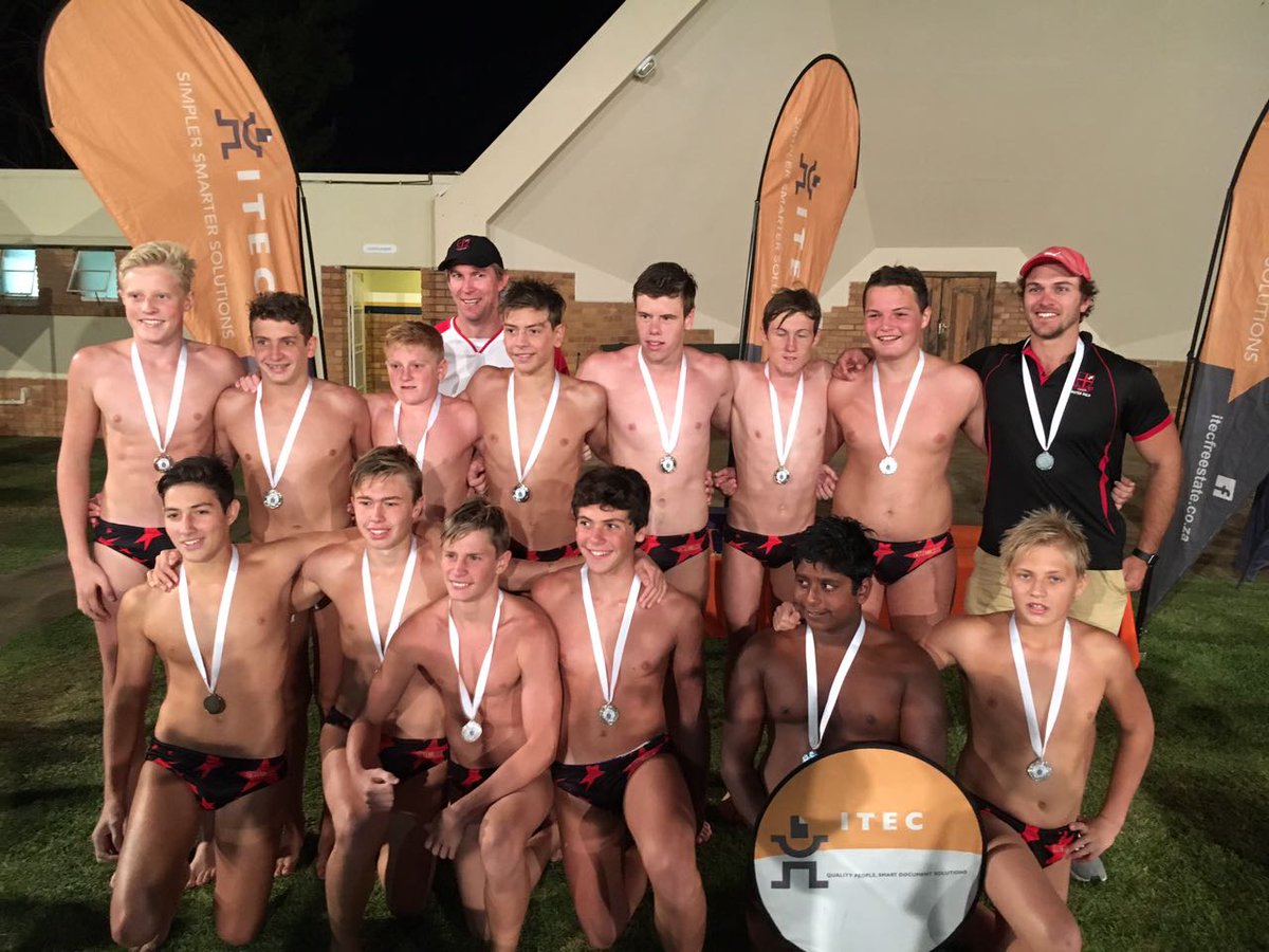 <a href="/Clifton_Durban/">Clifton School</a> U14 water polo boys displaying their silver medals at recent Grey College tournament <a href="/MikeHowieson/">Michael Howieson</a> <a href="/badgerturbo/">Paul Badger Martin</a> <a href="/ross7bass/">Ross</a>