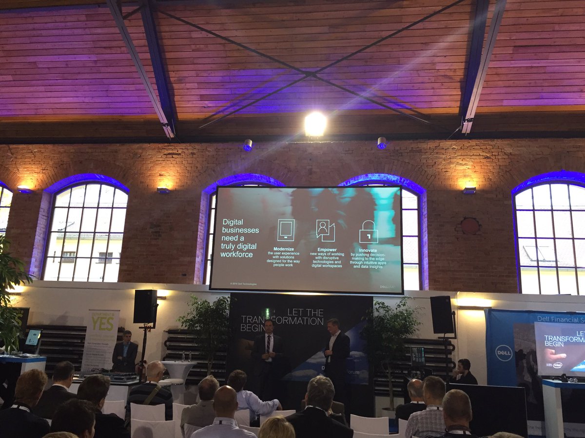 ilkerEMC's tweet photo. #DellEMC #mzastrow joint Keynote with Dell on #DigitalTransformation https://t.co/BsOJC7D7d4