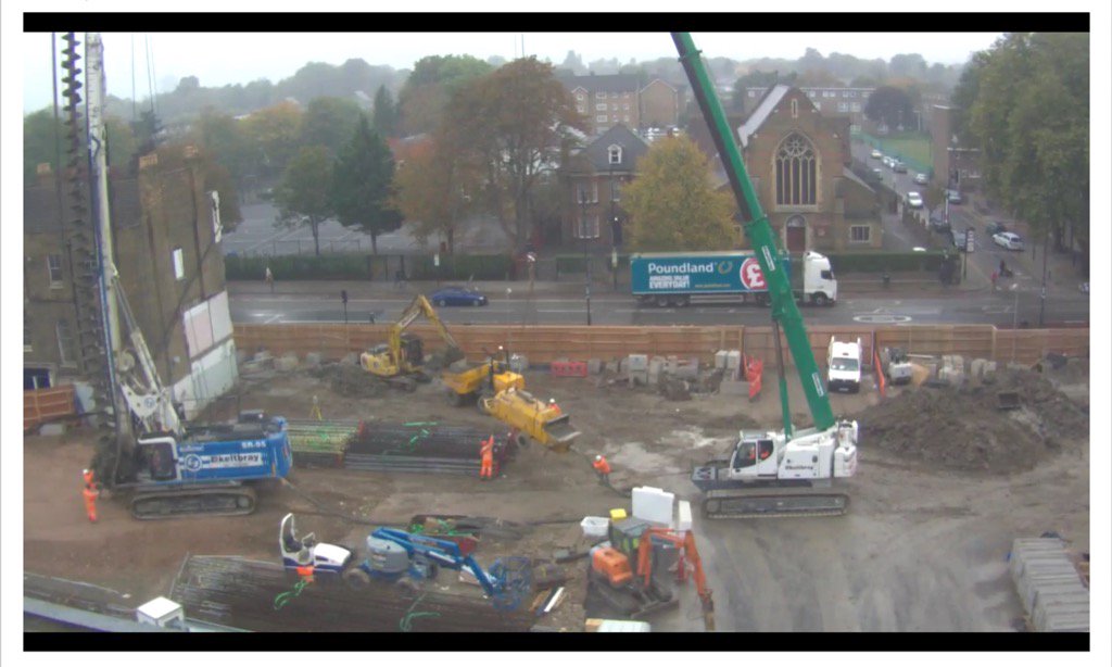 Vocalspurs's tweet image. Major activity around Warrington house. #stadiumdevelopment