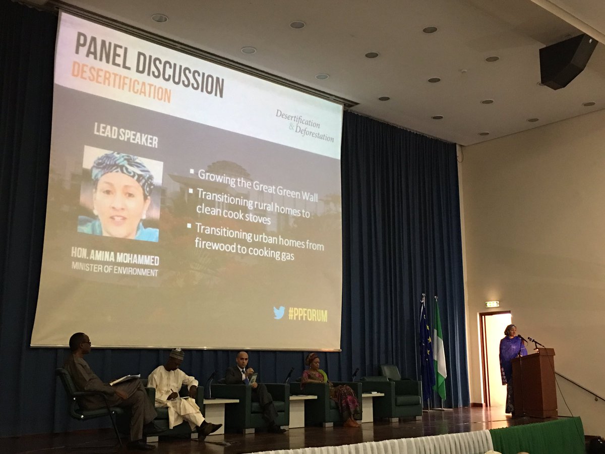 AminaJMohammed's tweet photo. Tackling desertification &amp; Deforestation requires  ownership &amp; collaboration right from the grassroots #PPForum https://t.co/dkrUJGDtcQ