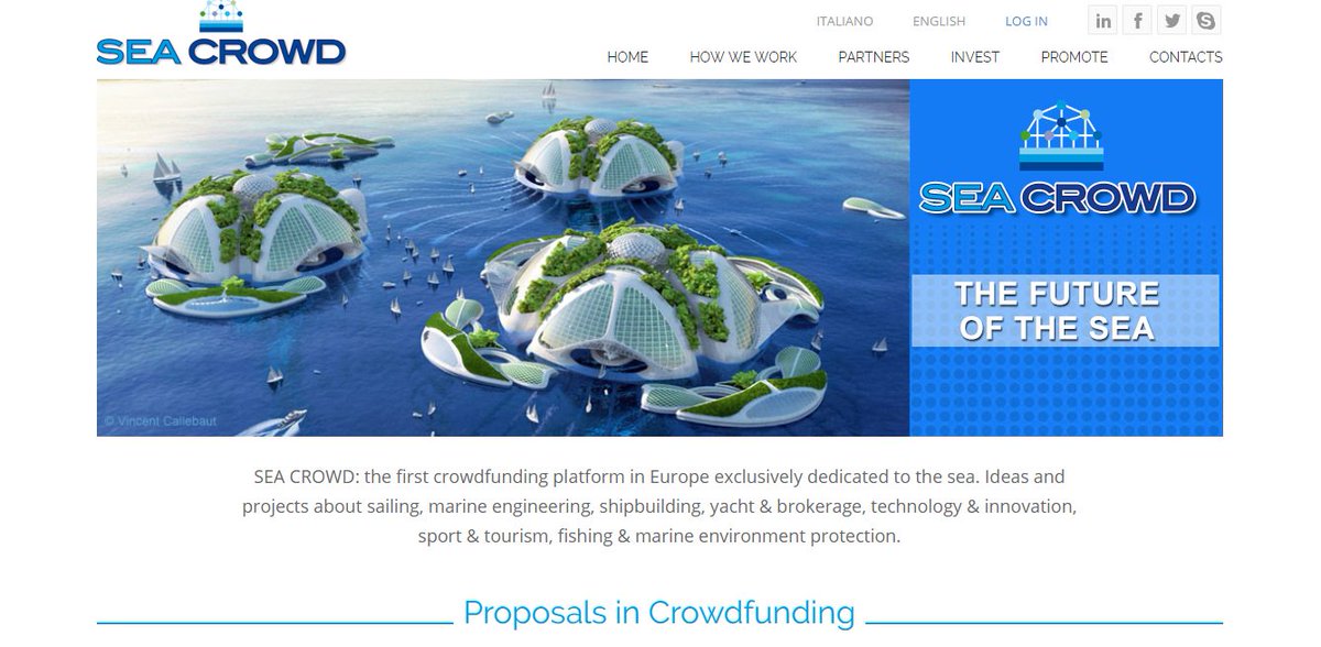 MareDiBarche's tweet photo. Nasce SEA CROWD (@SeaCrowd1). La prima piattaforma di crowdfunding dedicata al mare https://t.co/E7z2M6O72N https://t.co/DuTFb3aTVQ