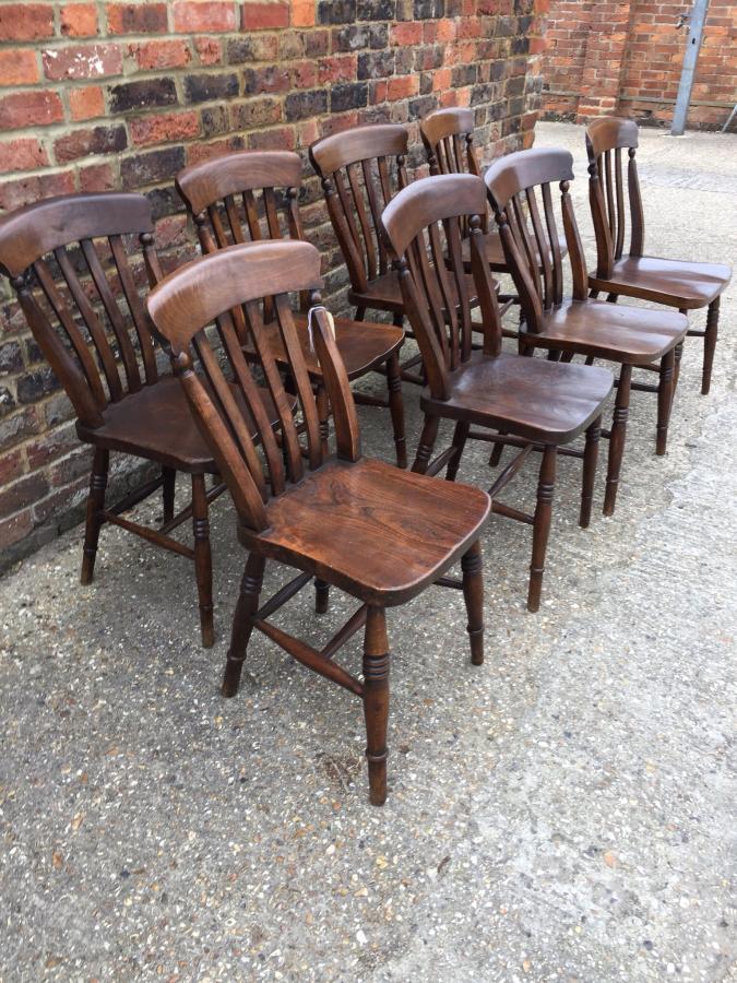 AntiqueTables1's tweet photo. Harlequin set of Lathback #chairs. read more: https://t.co/OBxBRTqAgd #woodenchair #furniture #antique #frenchchair #kitchenchair https://t.co/rvo1z1oeHD