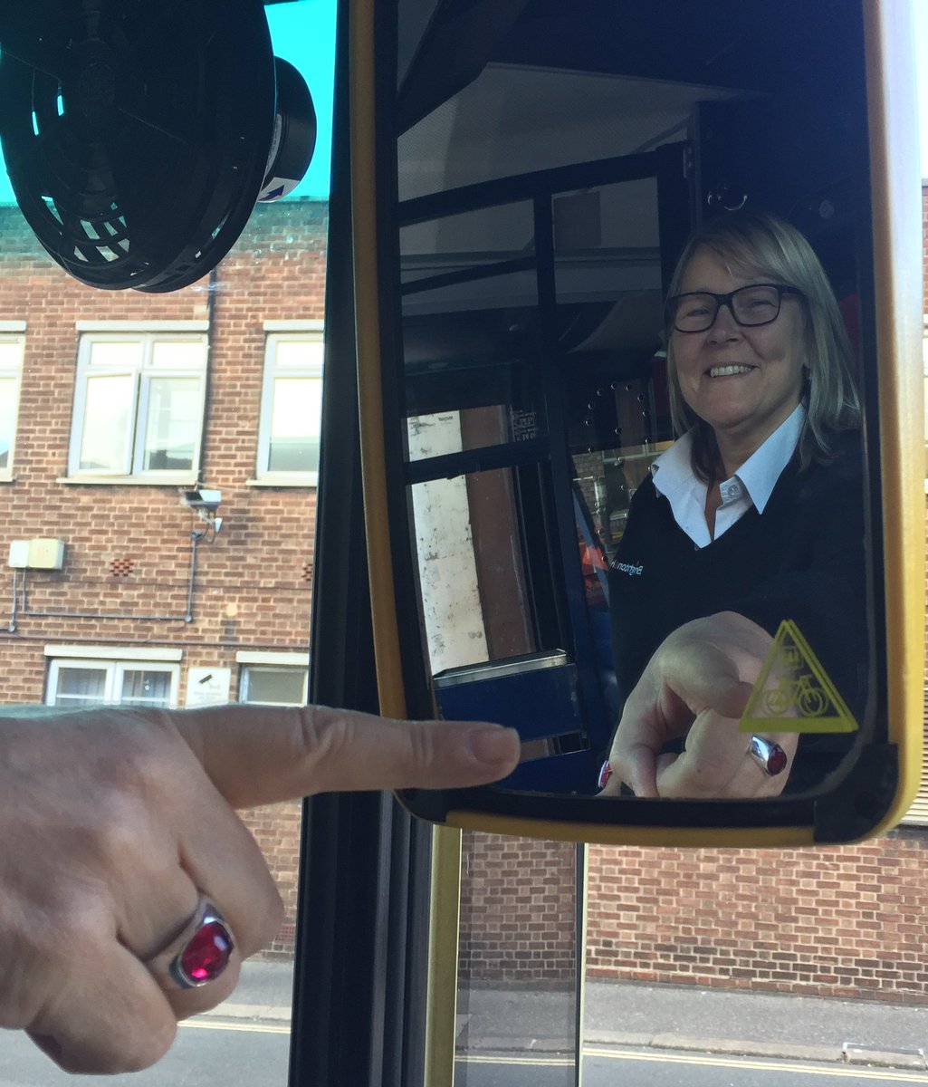 citybusnews's tweet photo. .@HoveSeafront We're also starting to roll out new awareness stickers for our drivers #ThinkOnceThinkTwiceThinkBike https://t.co/p68kjx5vMN