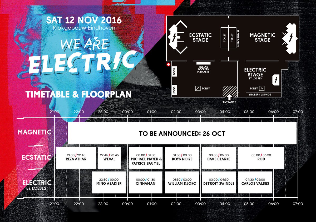 Een line-up die doorgaans net zo gevarieerd is als de energieke Losjes aanhang, dat belooft wat voor de Electric stage!⚡️