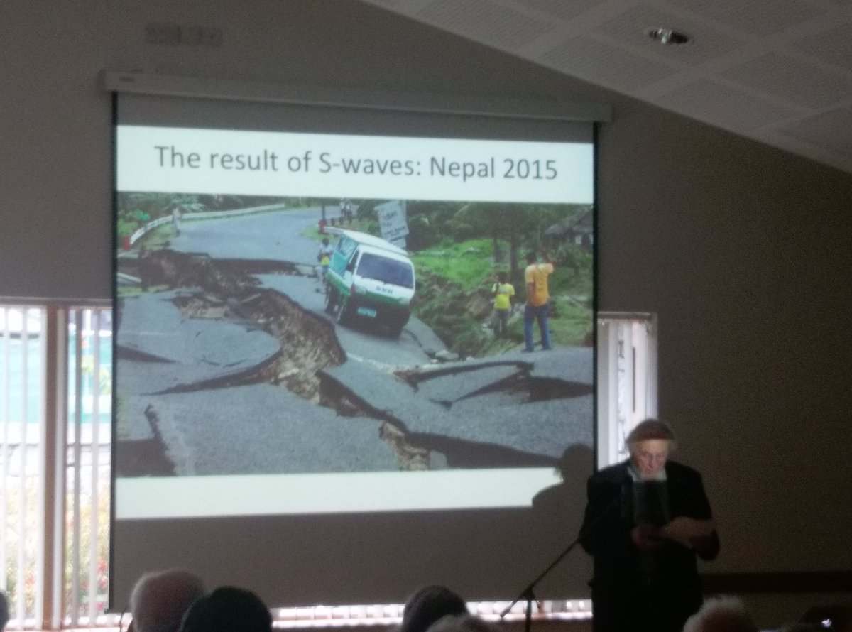 dldk_u3a's tweet image. Prof Chris Stillman talks to @DLDKU3A about Volcanoes and Earthquakes - the rumbling of the Gods