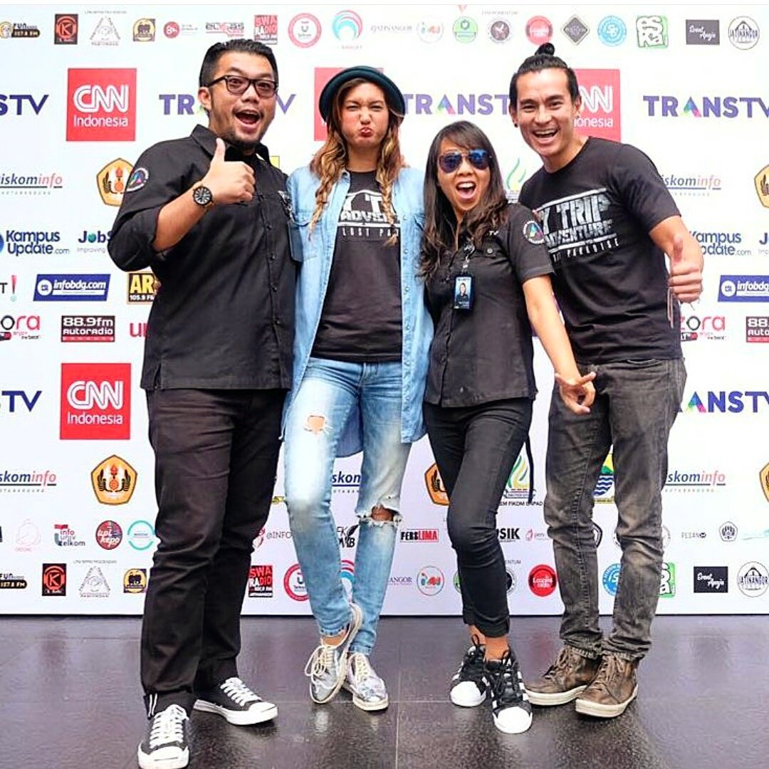 Keseruan dah kita..#transtvroadtouniversity #mtmathemovie #bandung
