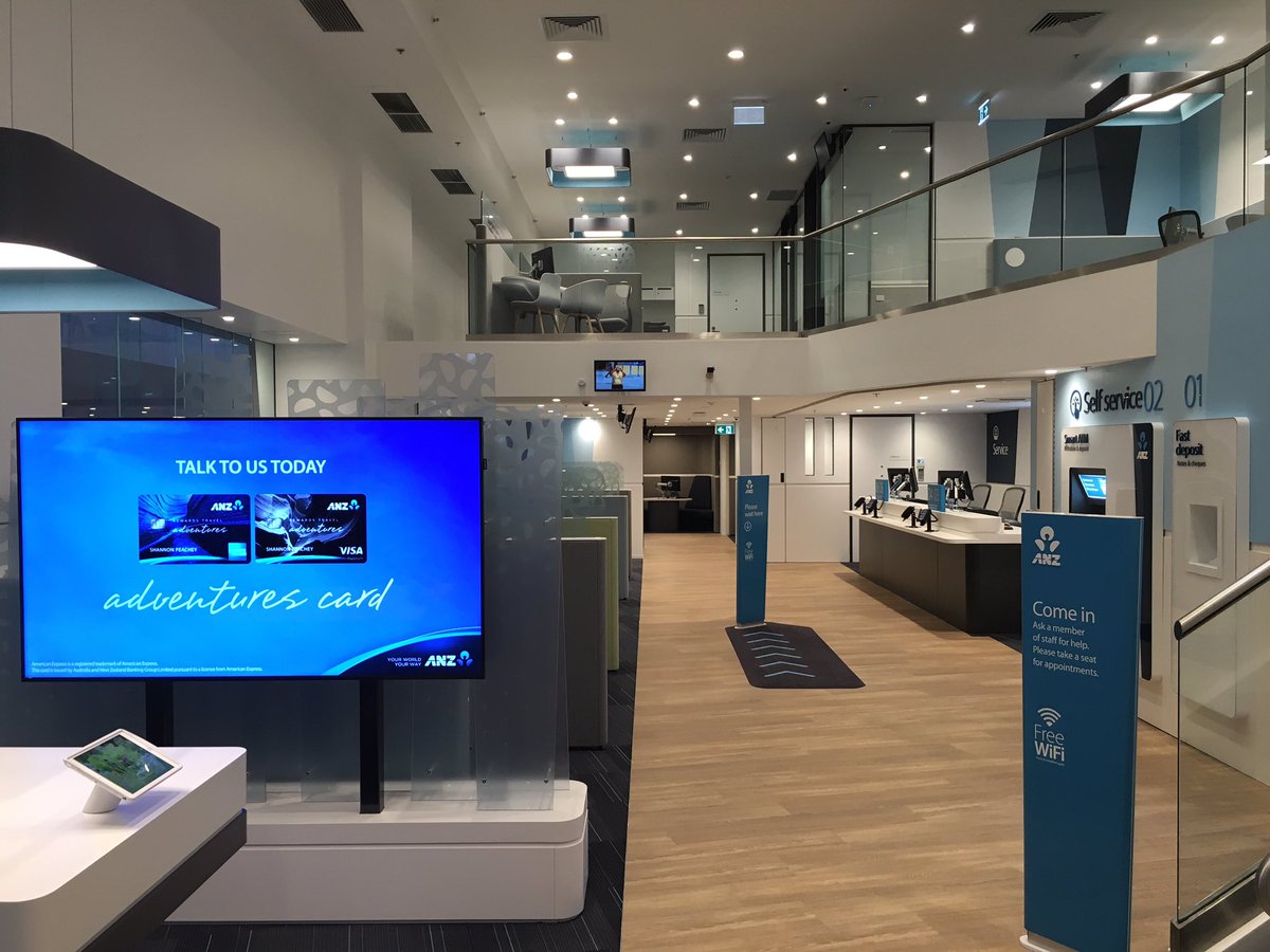 #Welcome to <a href="/ANZ_AU/">ANZ Australia</a> #Rundlemall #Adelaide newest #digital banking experience. Opens 26/10. <a href="/claudepiscione1/">Claude Piscioneri</a> <a href="/michaelwake0/">Michael</a> <a href="/paul_presland/">Paul Presland</a>