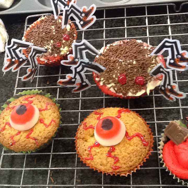 olgrove_HomeEc's tweet photo. The 2nd years @olgrove had a Halloween bake off this morning! Here is some of their fantastic work https://t.co/azDktRPf4o
