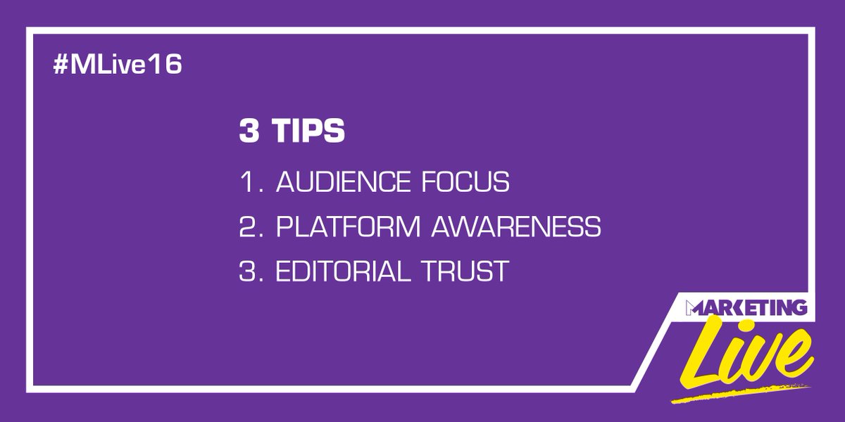 republiksocial's tweet photo. Top insights from #MLive16: « 3 tips to roll in the fast lane of #brandedcontent. » https://t.co/Wao2DhOla8 cc: @Marketing_Mag https://t.co/QIaKN0cWO5