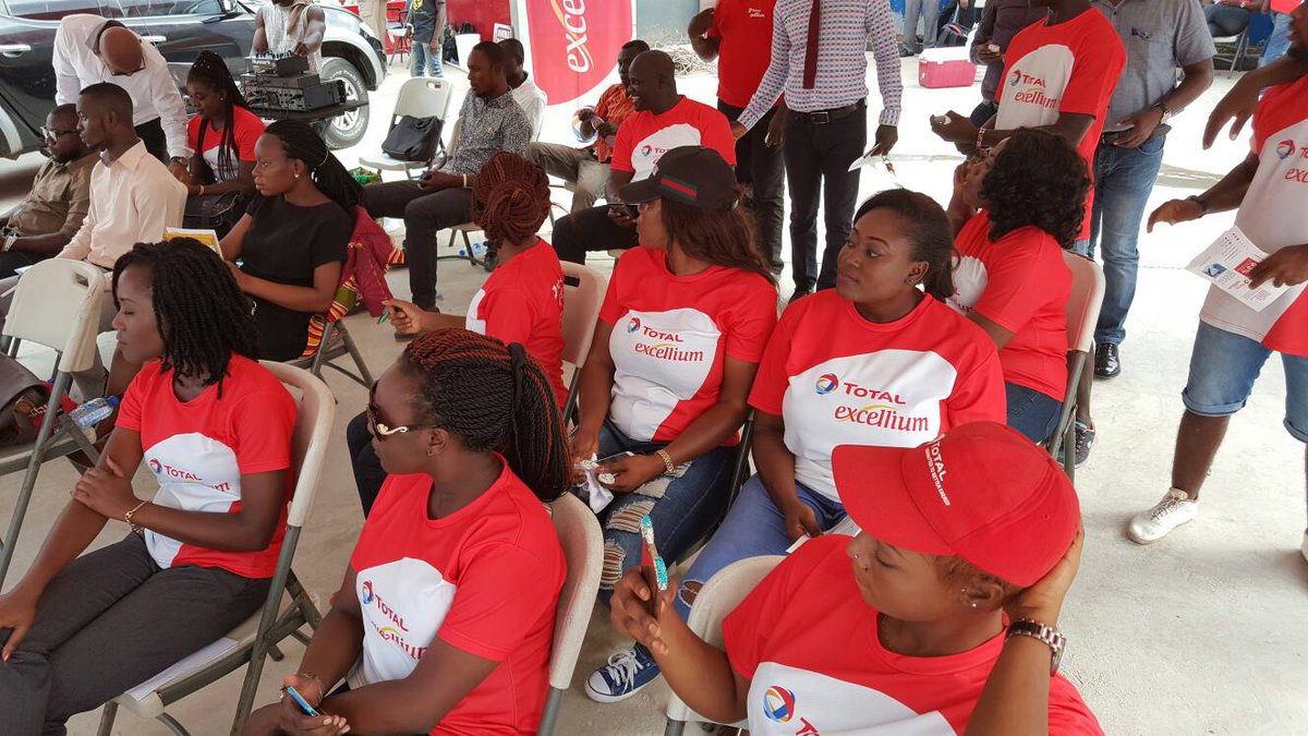 TotalEnergiesGH's tweet photo. The #TotalExcelliumTour team is home!!!! Join us at the 37 Liberation Road S/S https://t.co/no4ZnrH4x0