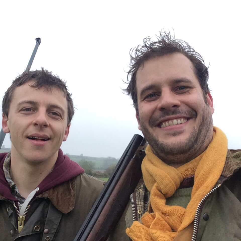 Me and this guy went foraging for pheasants!