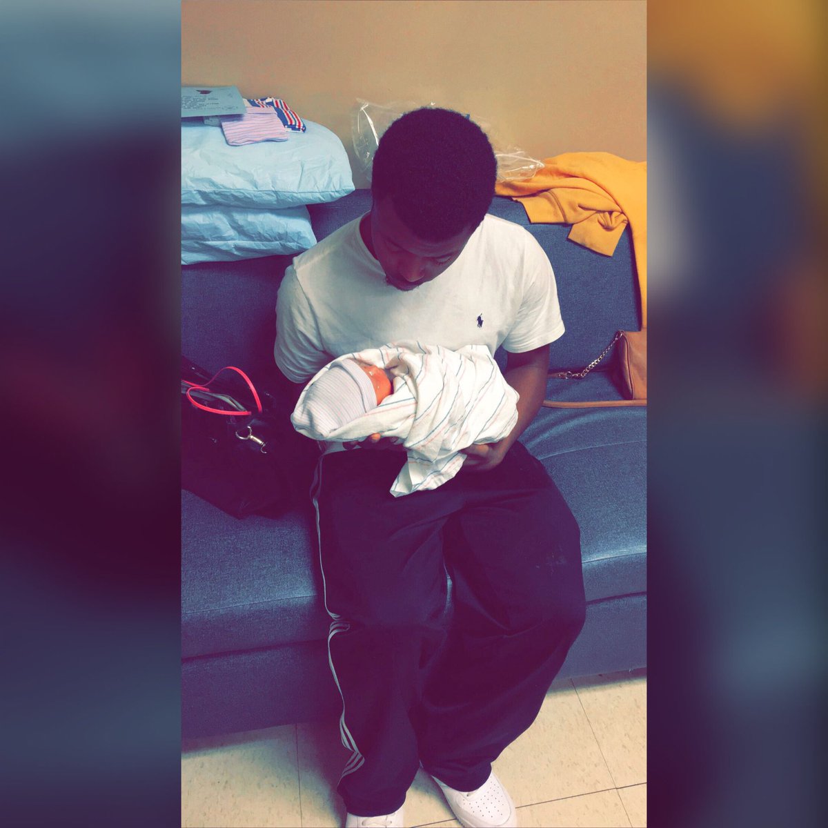 Only1jalen's tweet photo. Nephew❤️💕 https://t.co/TwssFENIA9