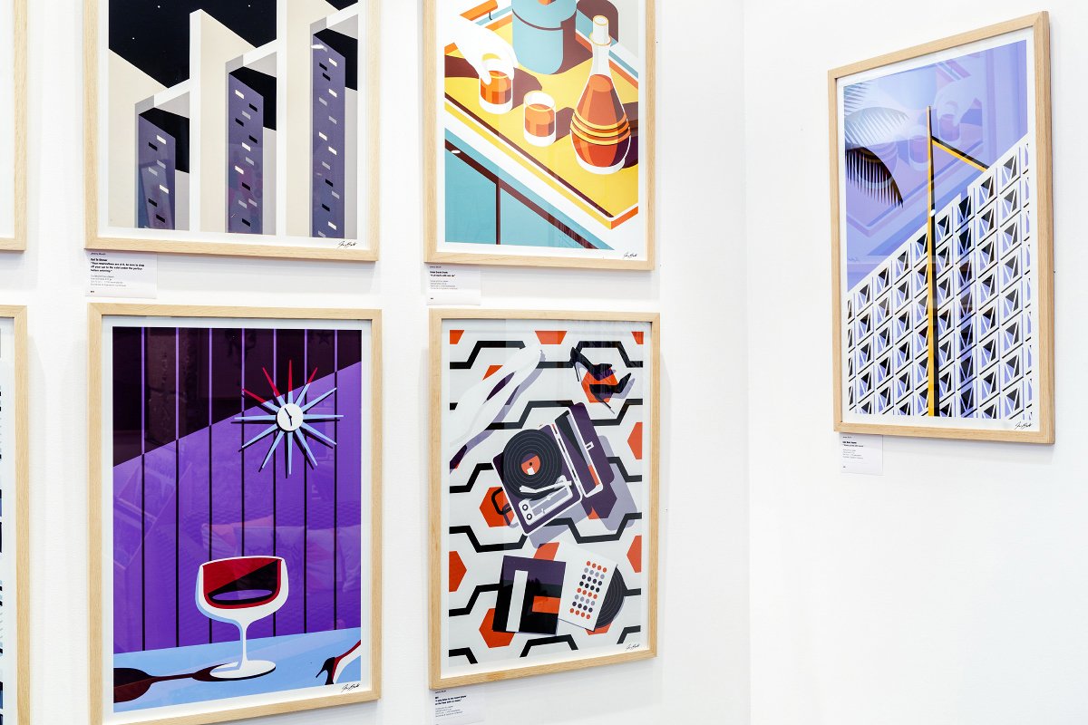 designmilk's tweet image. The Simple Life: Mid-Century Inspired Art bit.ly/2eBgWMy