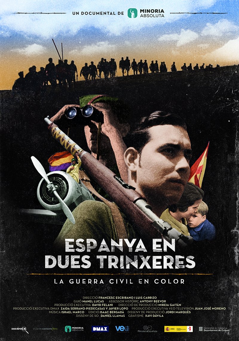Memorimage's tweet photo. Avui @SEMINCI estrena Espanya en dues trinxeres, la Guerra Civil en color. El 12 de novembre arriba a #Memorimage! https://t.co/vaZcW7MS8C https://t.co/KYXHbzA5VE