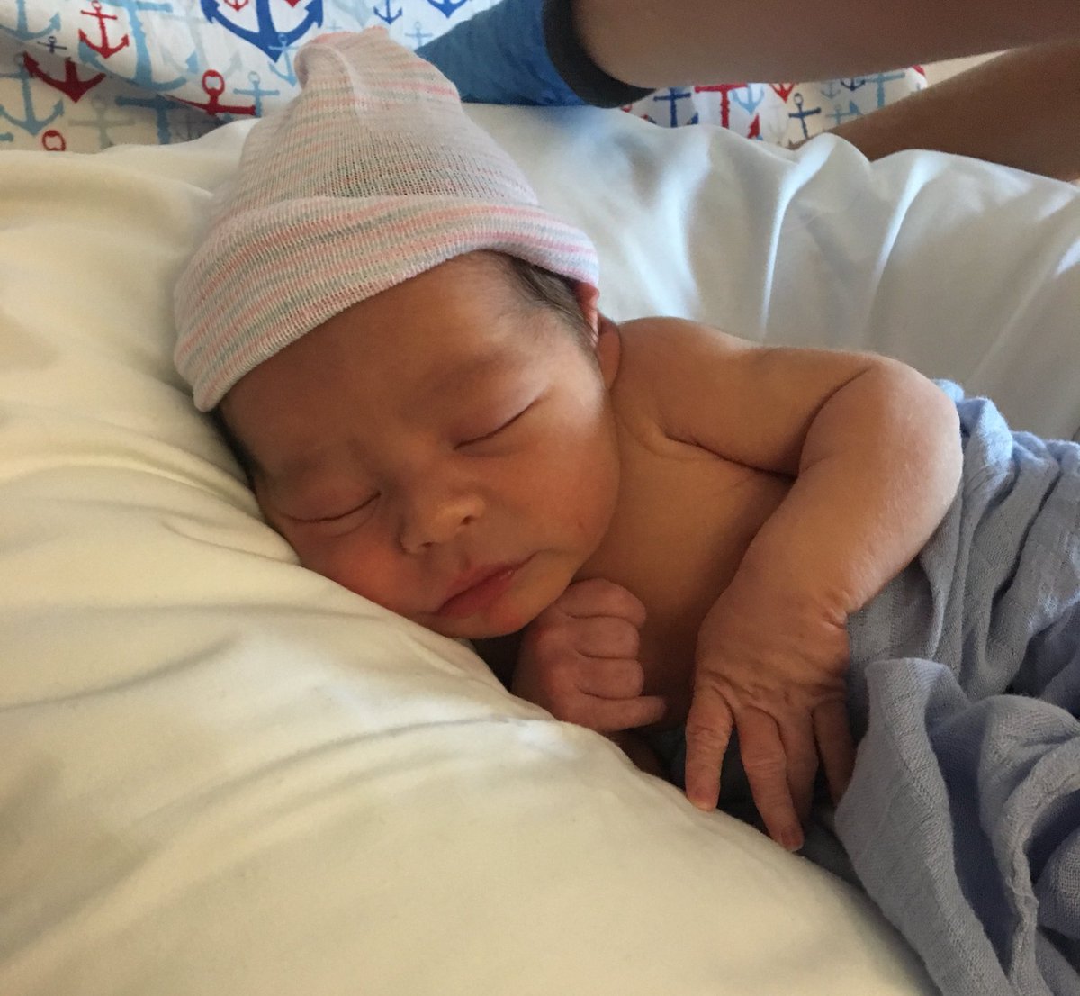 Thrilled to welcome our son, Joshua Cole Thompson into our family through adoption! #babyJace #GodisGreat #AdoptionRocks