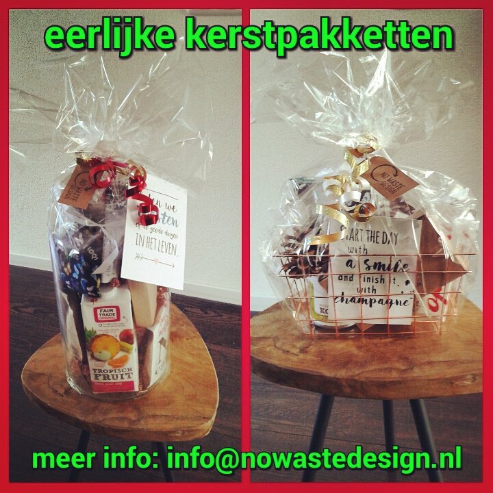 nowastedesign's tweet image. Op zoek naar een #duurzaam en leuk #kerstpakket of #cadeaupakket?@nowastedesign kan je daarbij helpen! #kerstpakketten #sinterklaas #cadeau