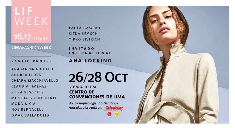 popartcultural's tweet photo. ¿Quieres ir al Lima Fashion Week 2016? Busca la trivia en nuestro instagram y participa por entradas dobles. #LIFWEEK2016 https://t.co/OVjPDF5d8y