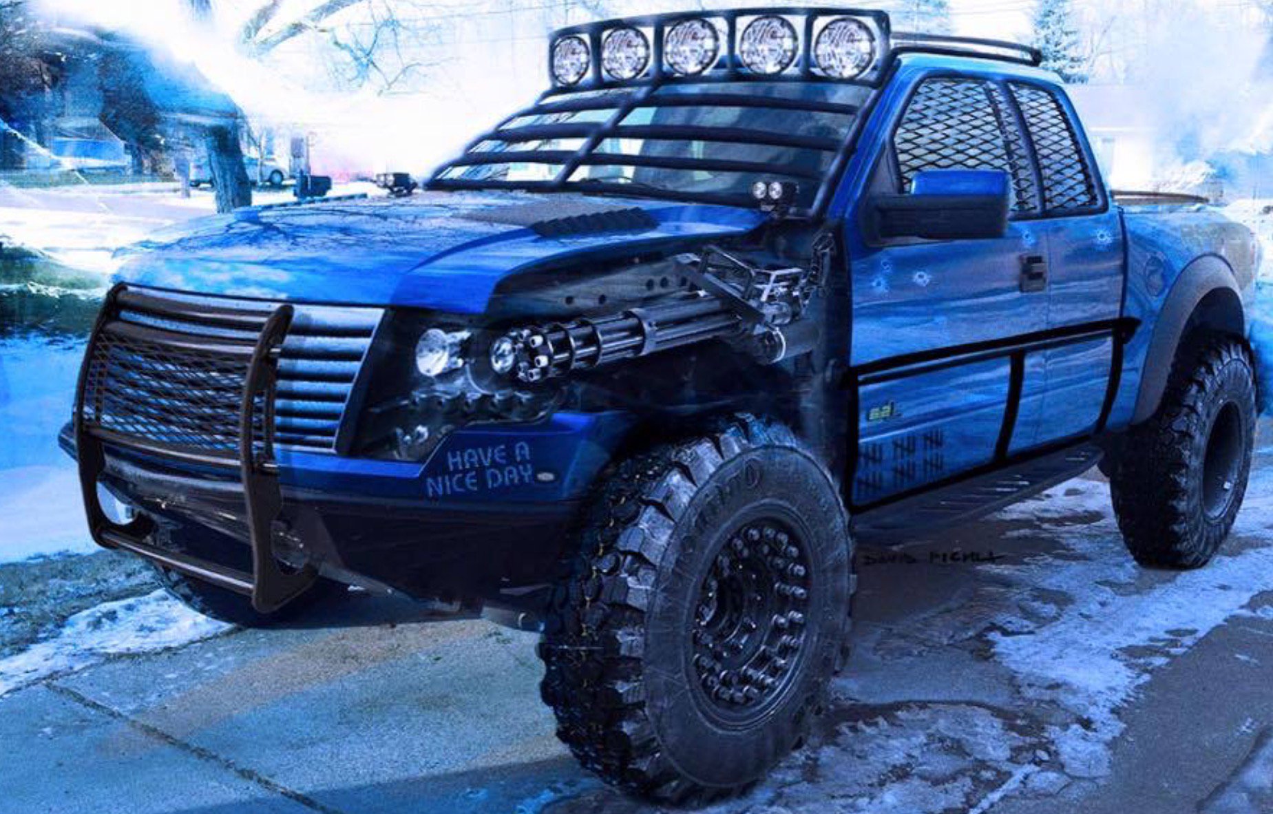Ford f-150 Raptor для апокалипсис