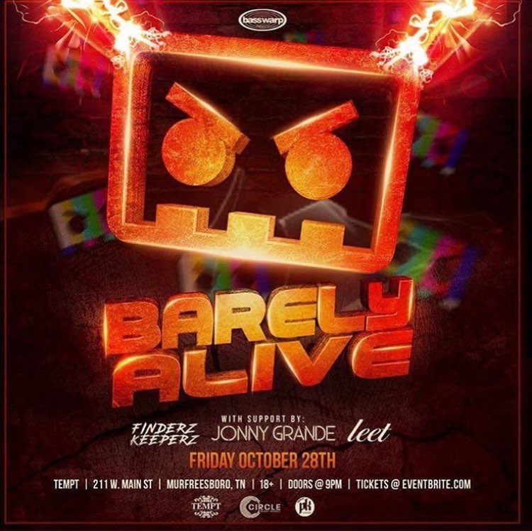 🔊🎶 GET READY! <a href="/BarelyAliveUS/">BARELY ALIVE</a> is this Friday! #THEMOVE