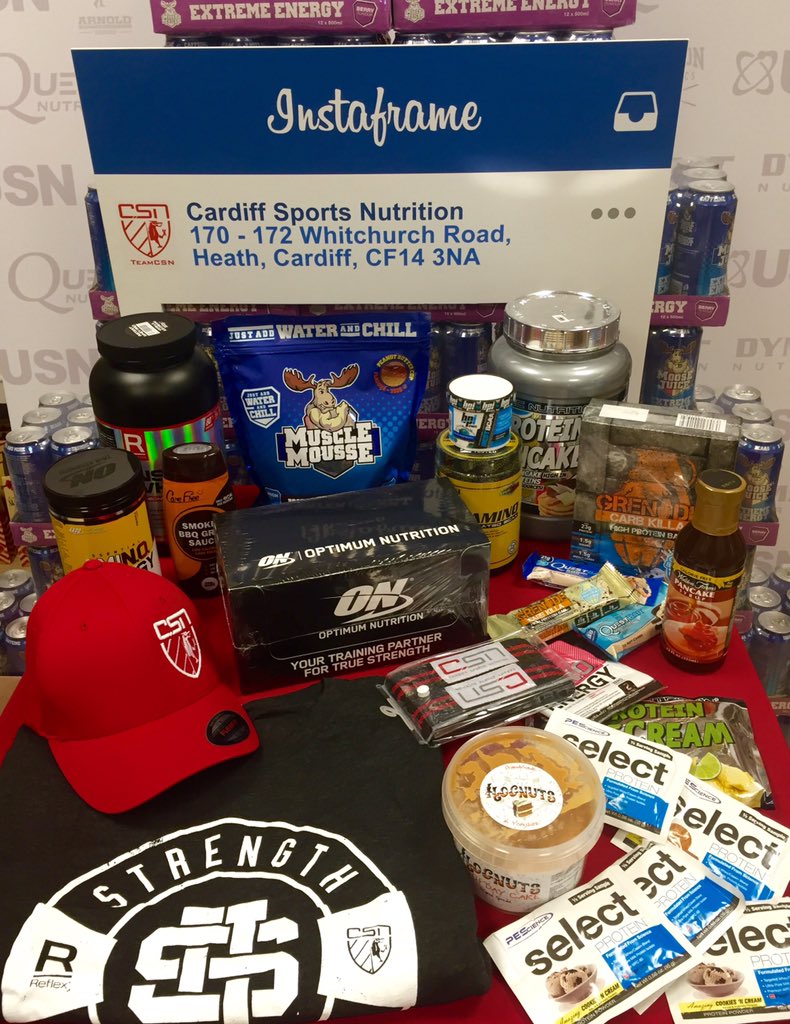 CARDIFFSPORTSNU's tweet photo. Take a picture in our instaframe this Saturday at our 10 year anniversary post it on social meda &amp; #CSN10year for your chance to win these! https://t.co/FIXiyT1gr1