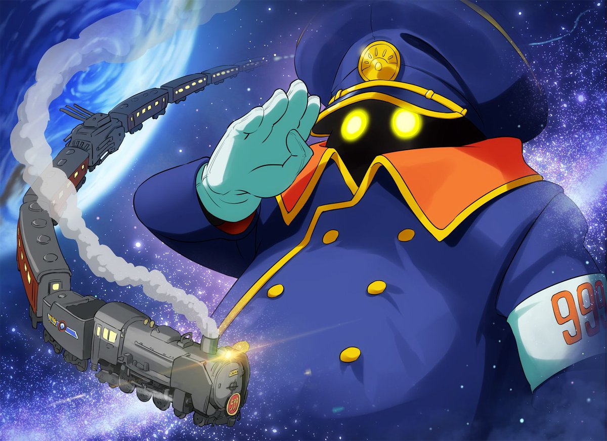 かんくろう イラスト マンガ描き20周年 さよなら見てたら描きたくなった 車掌さん好きだったな ご冥福をお祈りいたします 肝付兼太 銀河鉄道999 車掌さん かんくろう イラスト マンガ描き20周年 さよなら見てたら描きたくなった 車掌さん好きだったな ご冥福をお祈りいたします 肝付兼太 銀河鉄道999 車掌さん